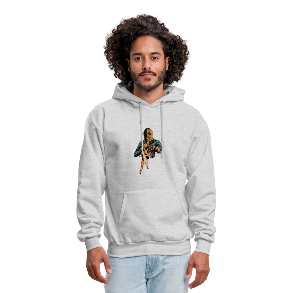 Final Girl Podcast Cover Art Hoodie - ash