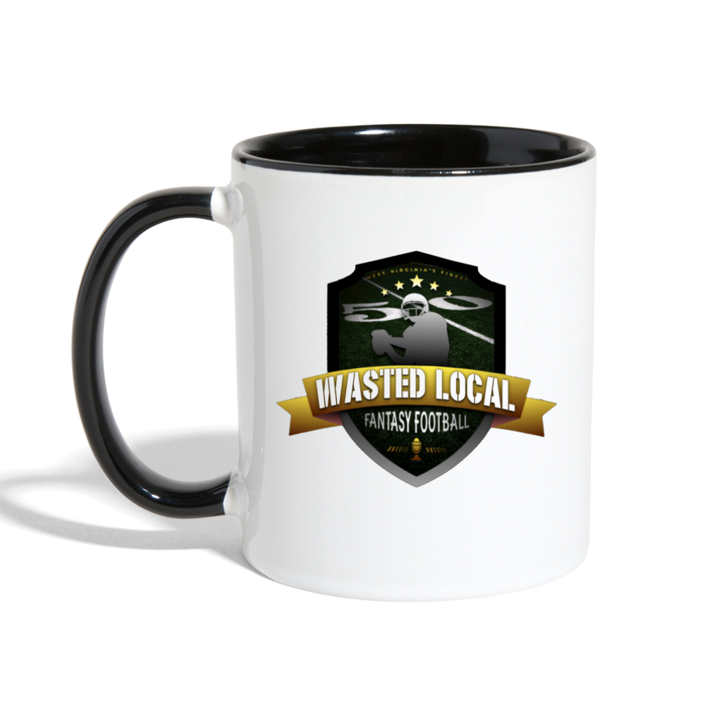 Wasted Local Coffee Mug - white/black