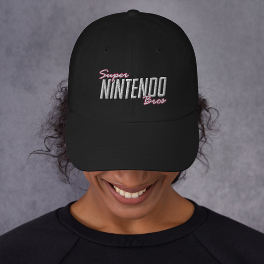 Super Nintendo Bros Dad Hat