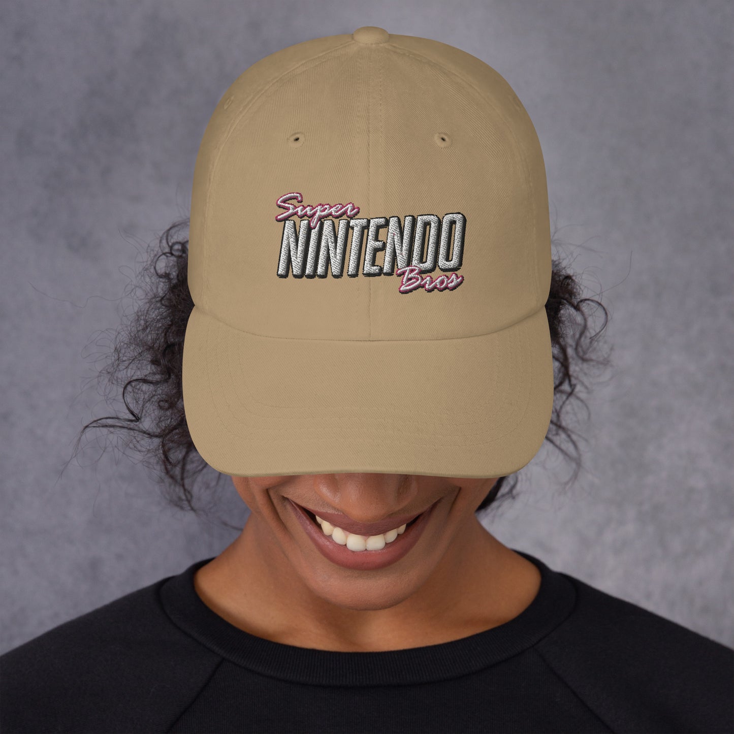 Super Nintendo Bros Dad Hat