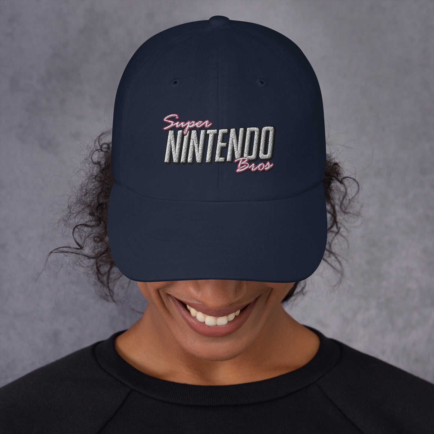 Super Nintendo Bros Dad Hat