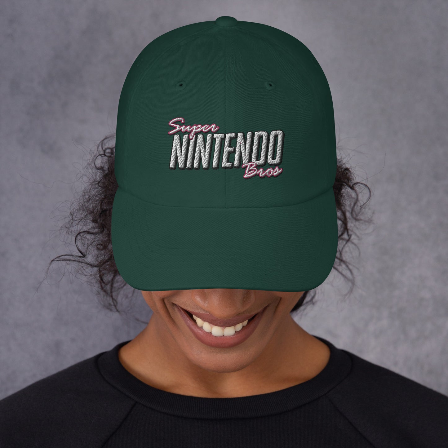 Super Nintendo Bros Dad Hat