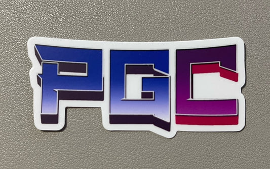 PGC Logo Sticker