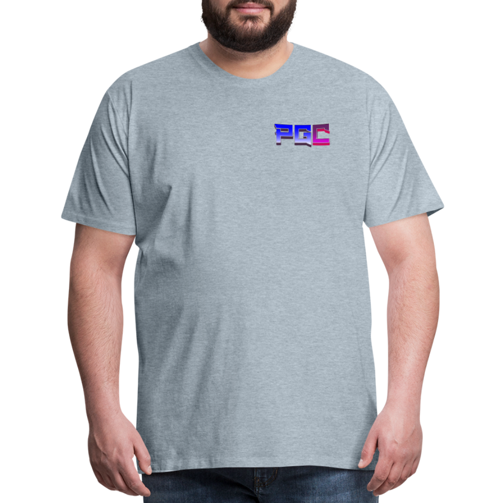 Post Game Content PGC Tee - heather ice blue