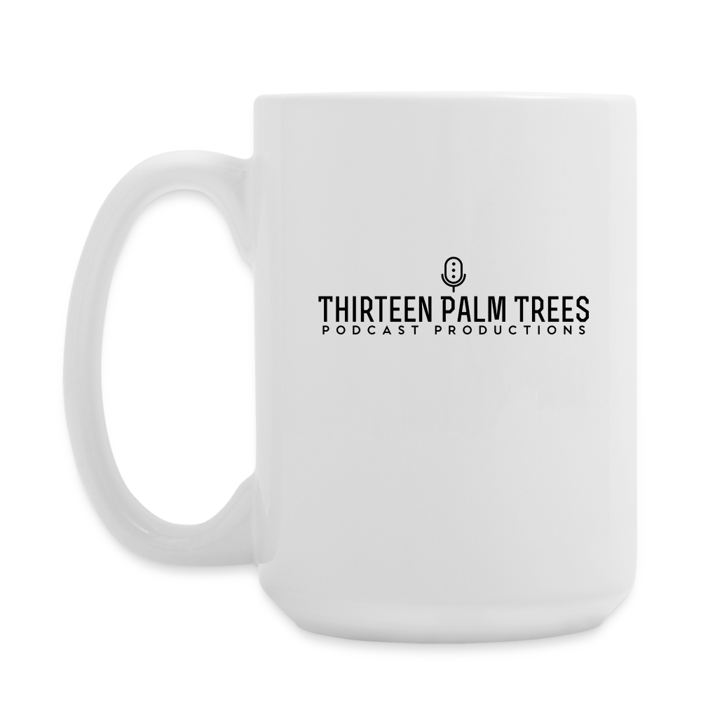 Thirteen Palm Trees Mug - white