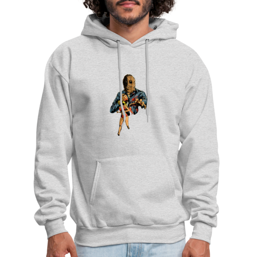 Final Girl Podcast Cover Art Hoodie - ash 