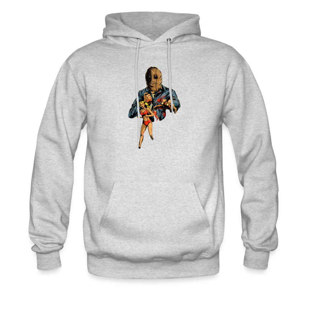 Final Girl Podcast Cover Art Hoodie - ash 