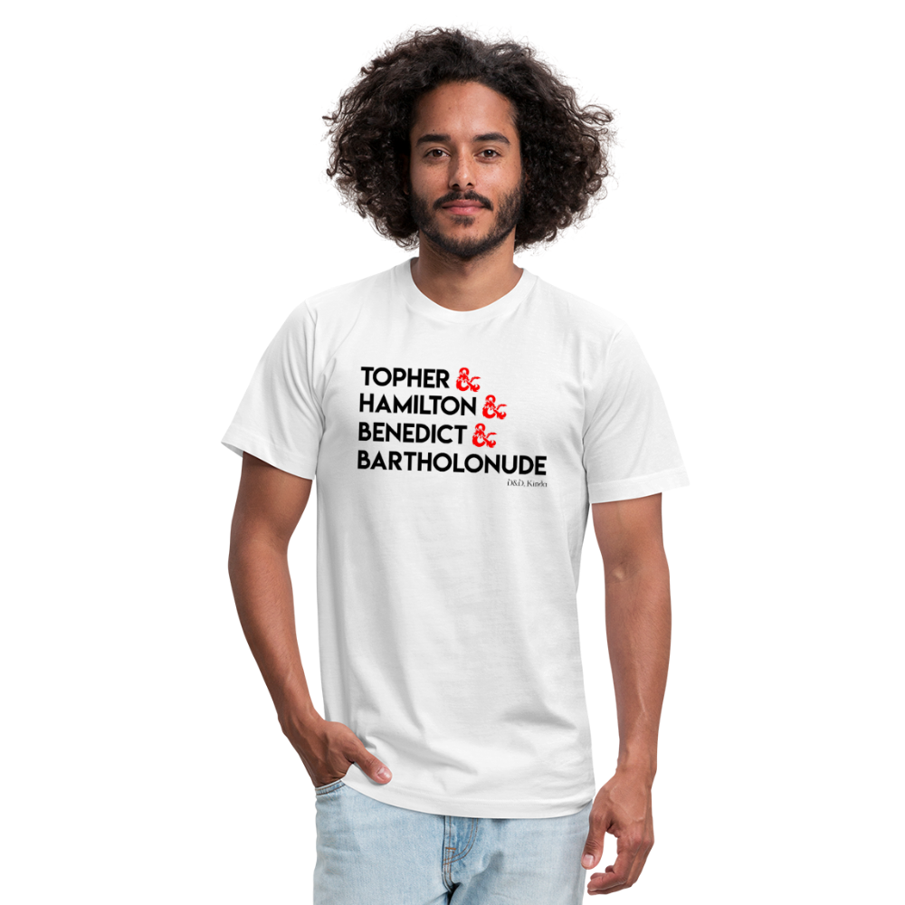 D&D, Kinda: Designee Tee - white