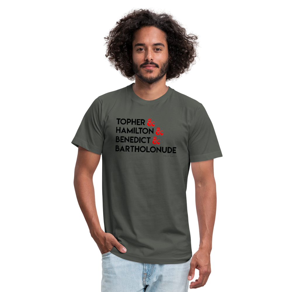 D&D, Kinda: Designee Tee - asphalt