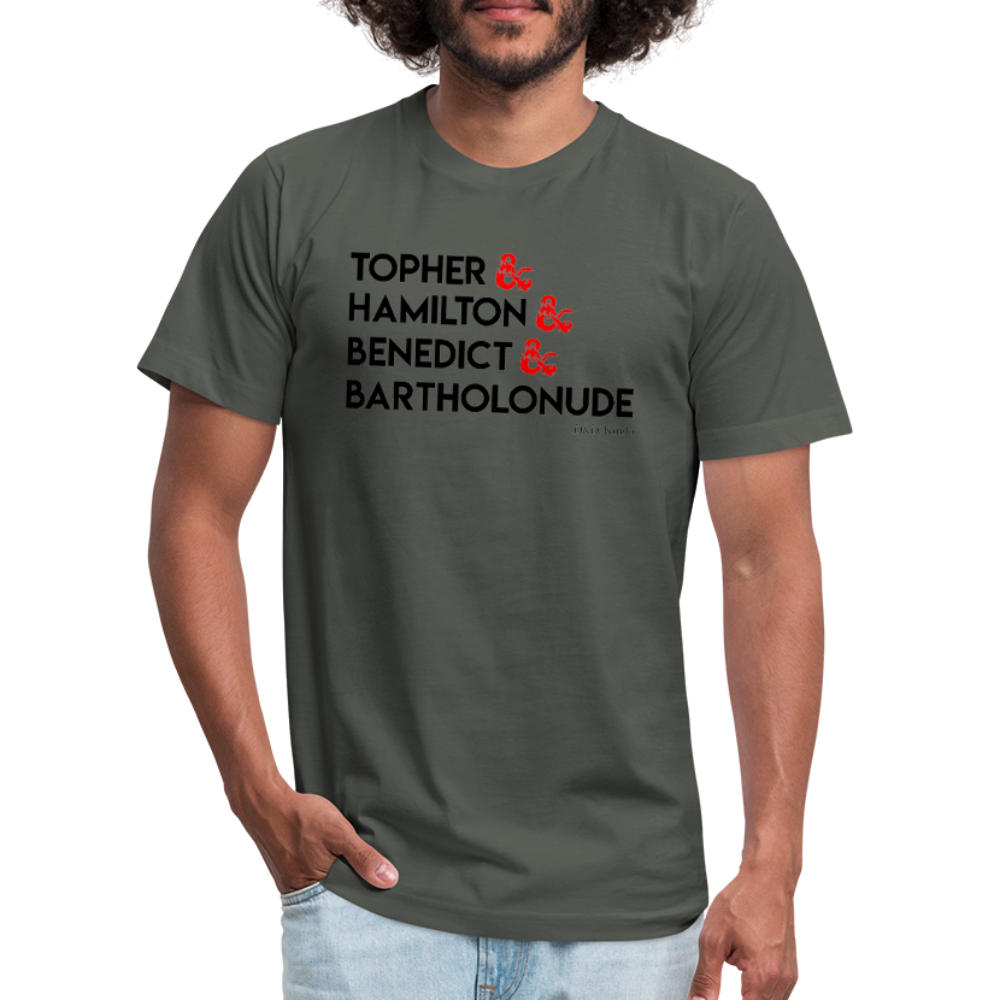 D&D, Kinda: Designee Tee - asphalt