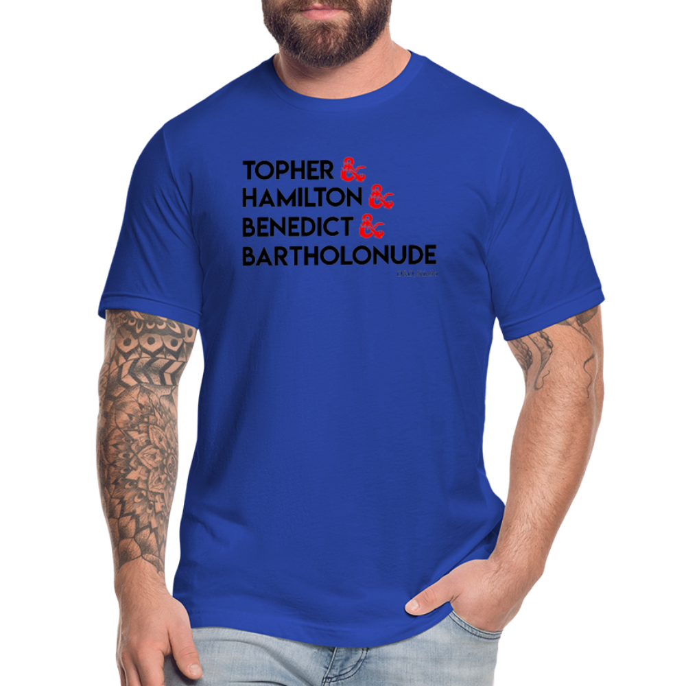 D&D, Kinda: Designee Tee - royal blue