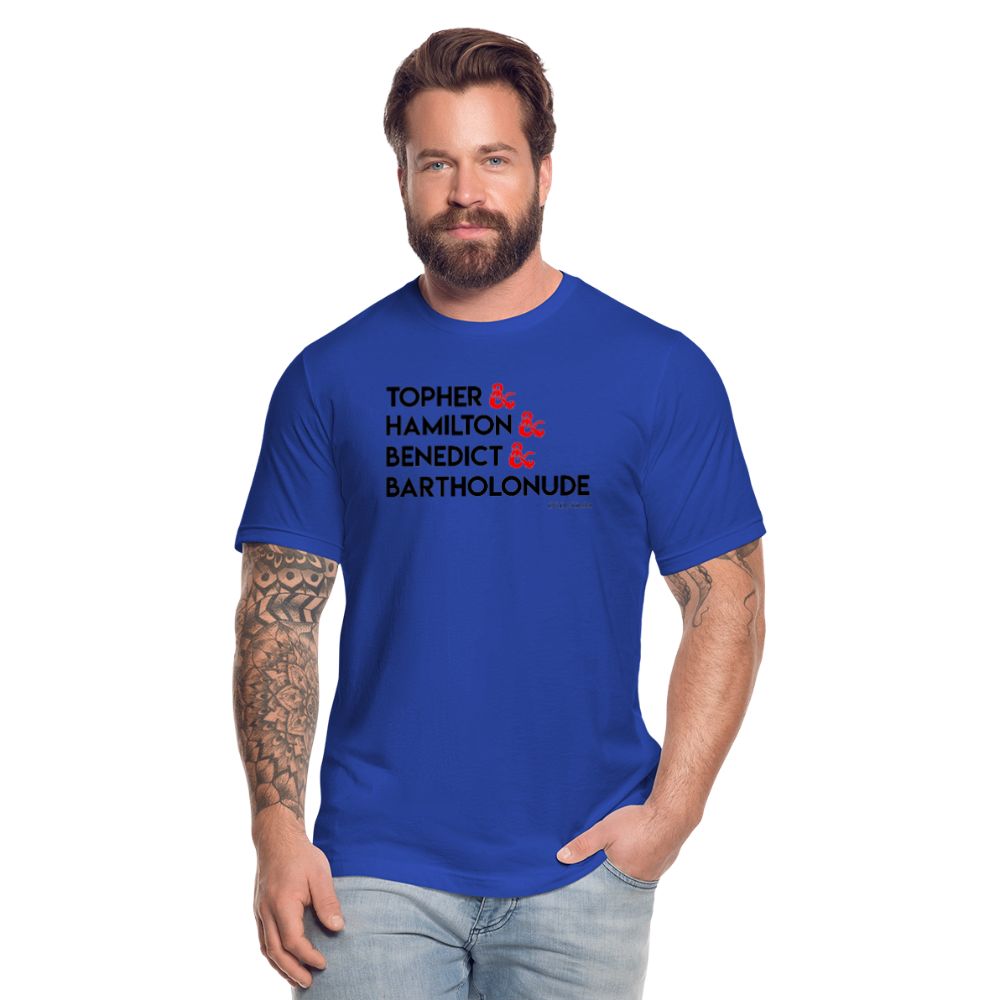 D&D, Kinda: Designee Tee - royal blue