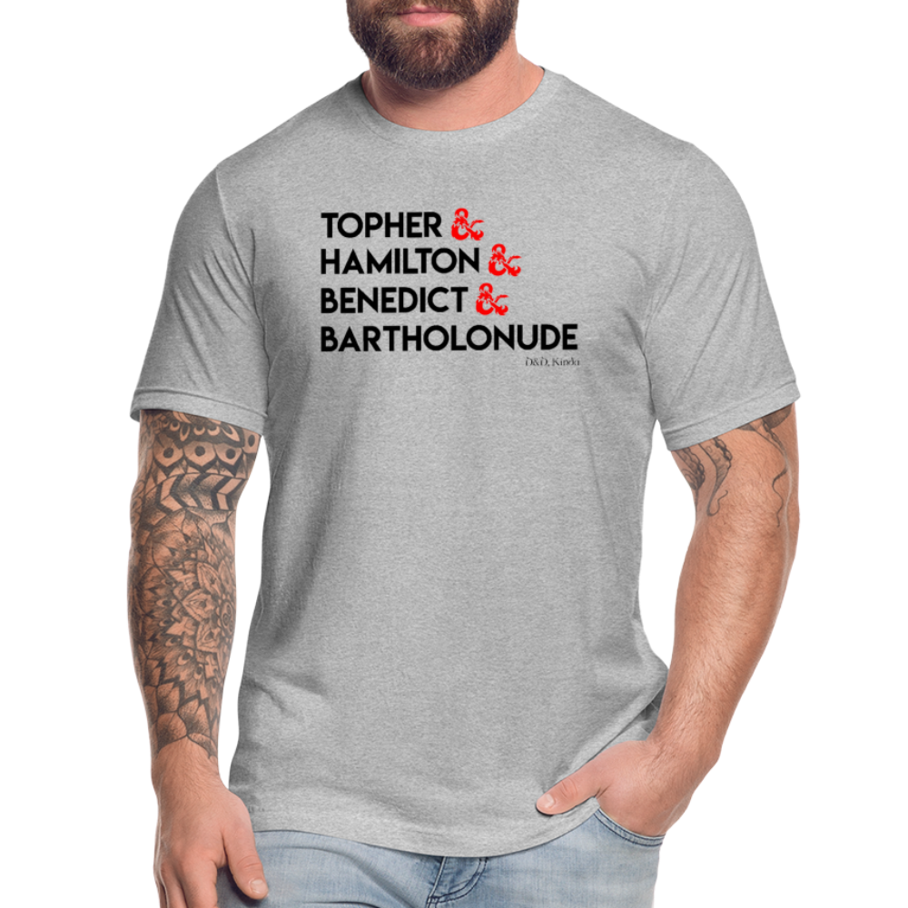 D&D, Kinda: Designee Tee - heather gray