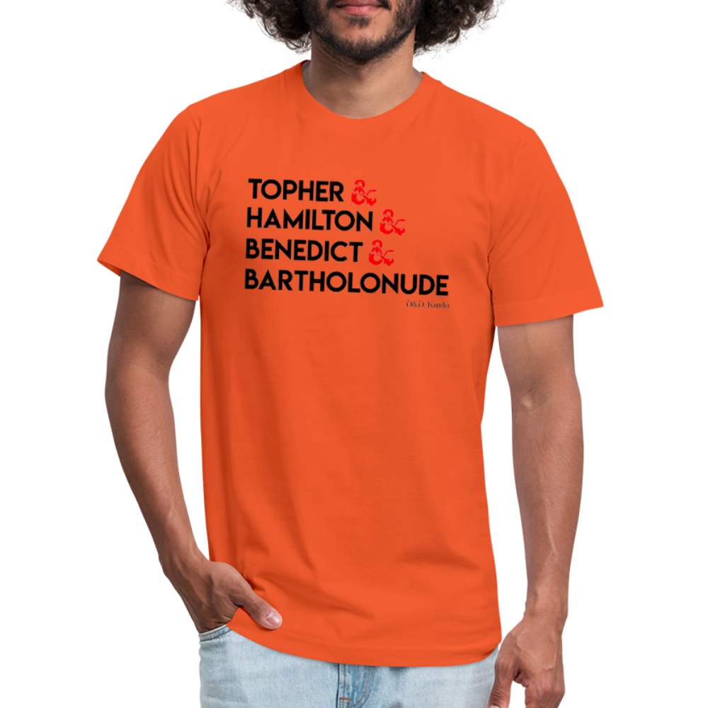 D&D, Kinda: Designee Tee - orange