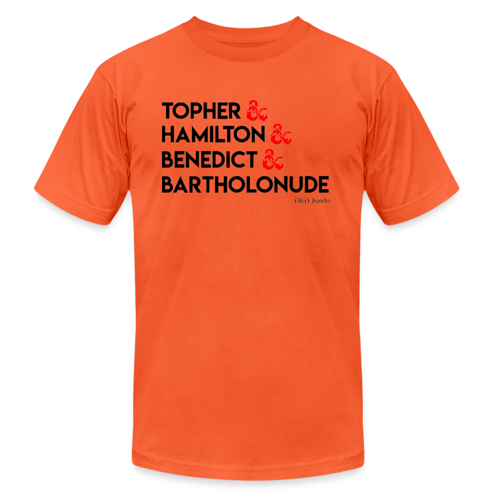 D&D, Kinda: Designee Tee - orange