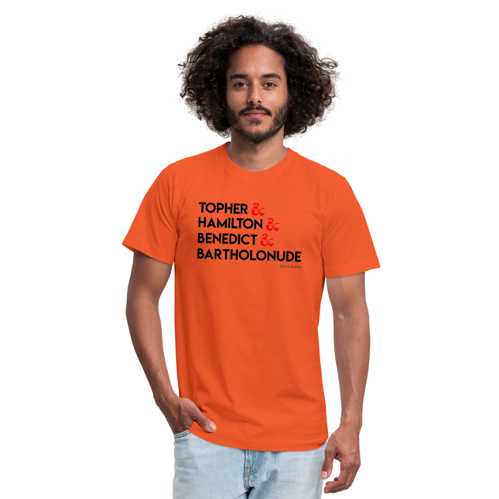 D&D, Kinda: Designee Tee - orange