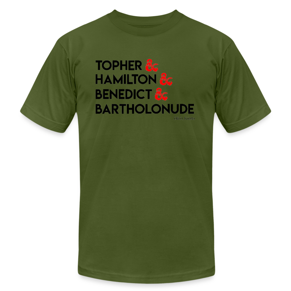 D&D, Kinda: Designee Tee - olive