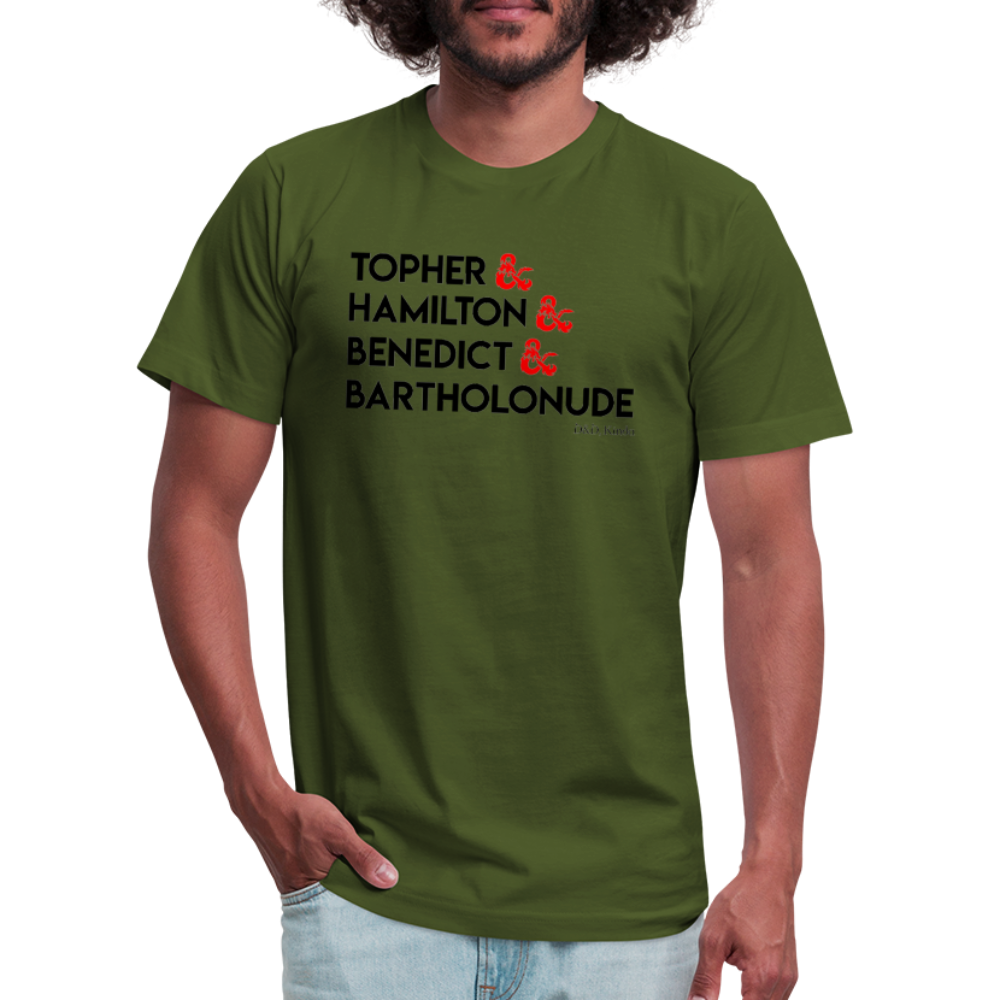 D&D, Kinda: Designee Tee - olive