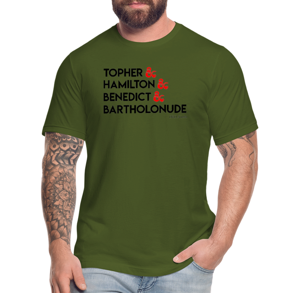 D&D, Kinda: Designee Tee - olive