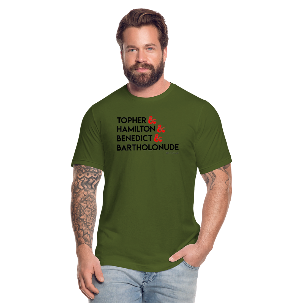 D&D, Kinda: Designee Tee - olive