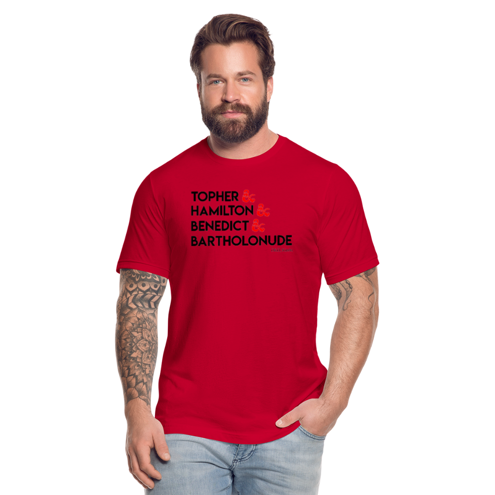 D&D, Kinda: Designee Tee - red