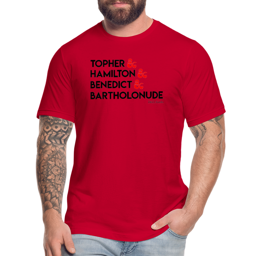 D&D, Kinda: Designee Tee - red