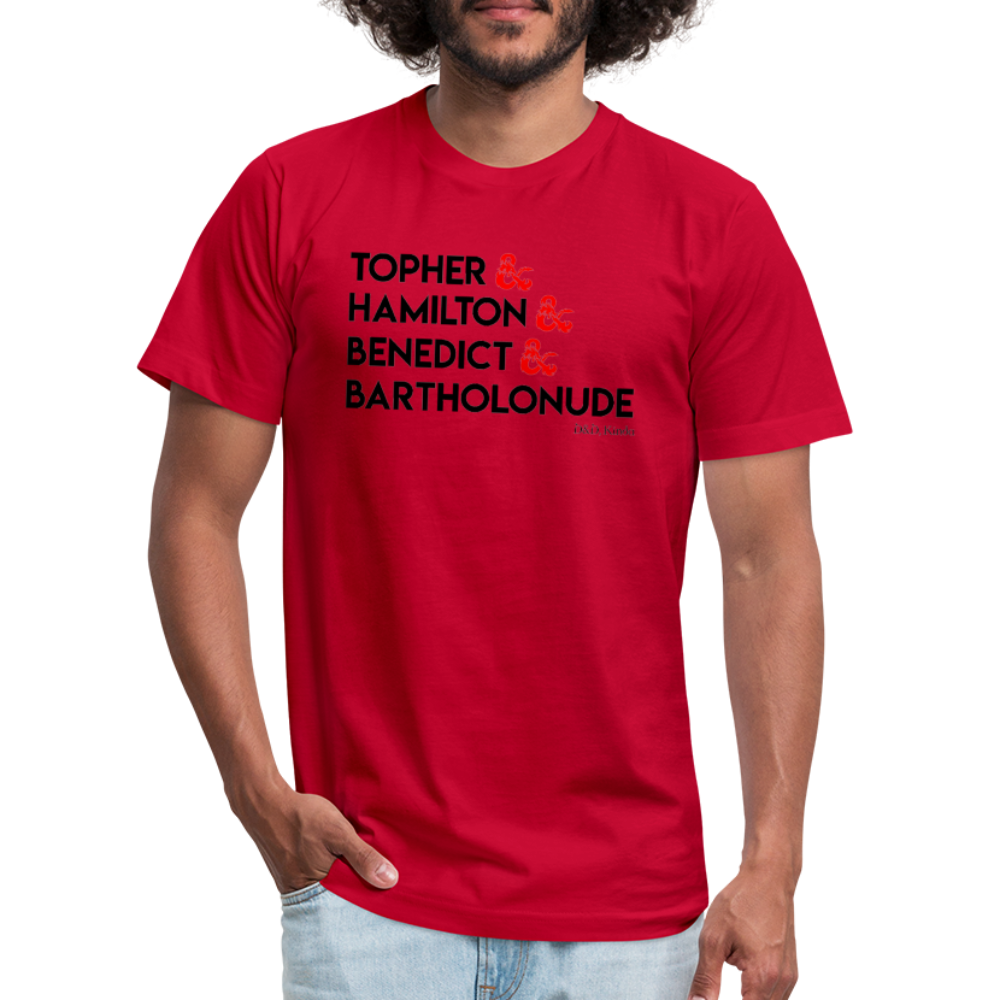 D&D, Kinda: Designee Tee - red