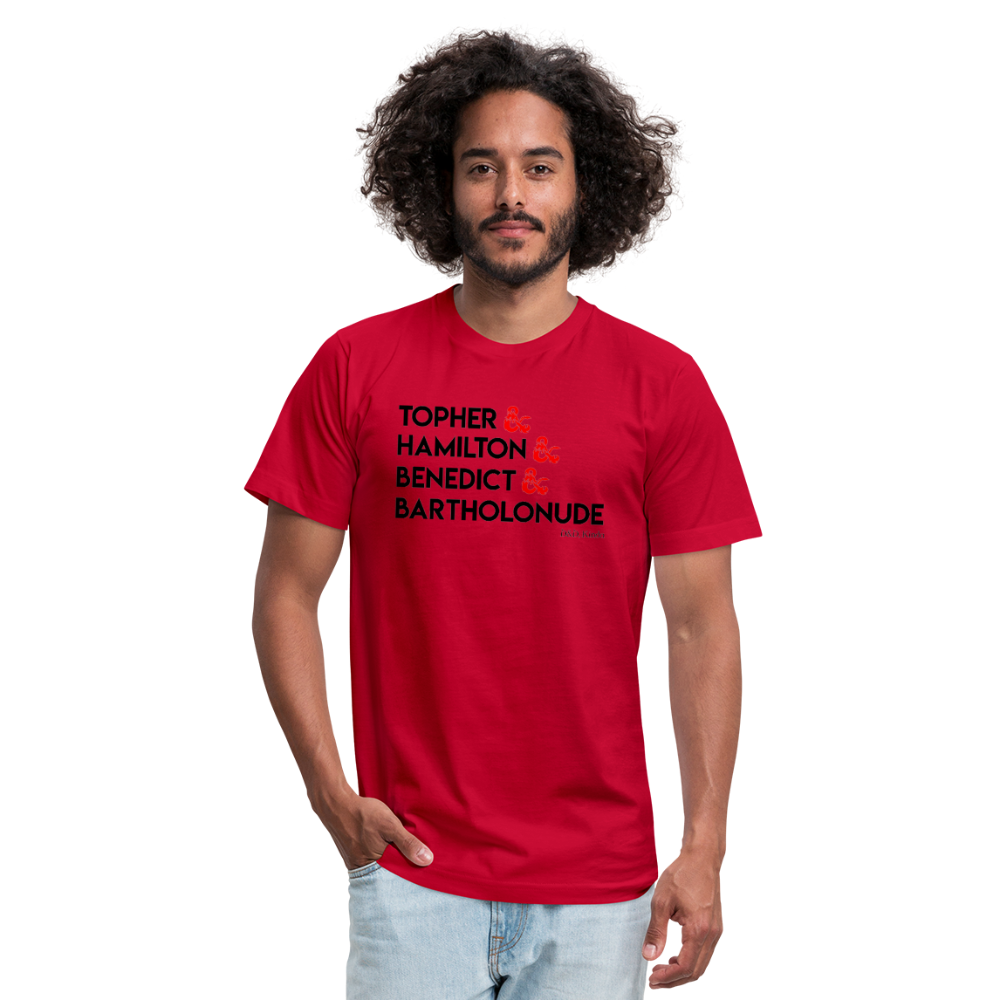 D&D, Kinda: Designee Tee - red