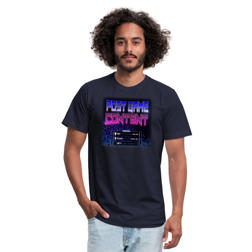 Post Game Content Cover Art Tee - navy