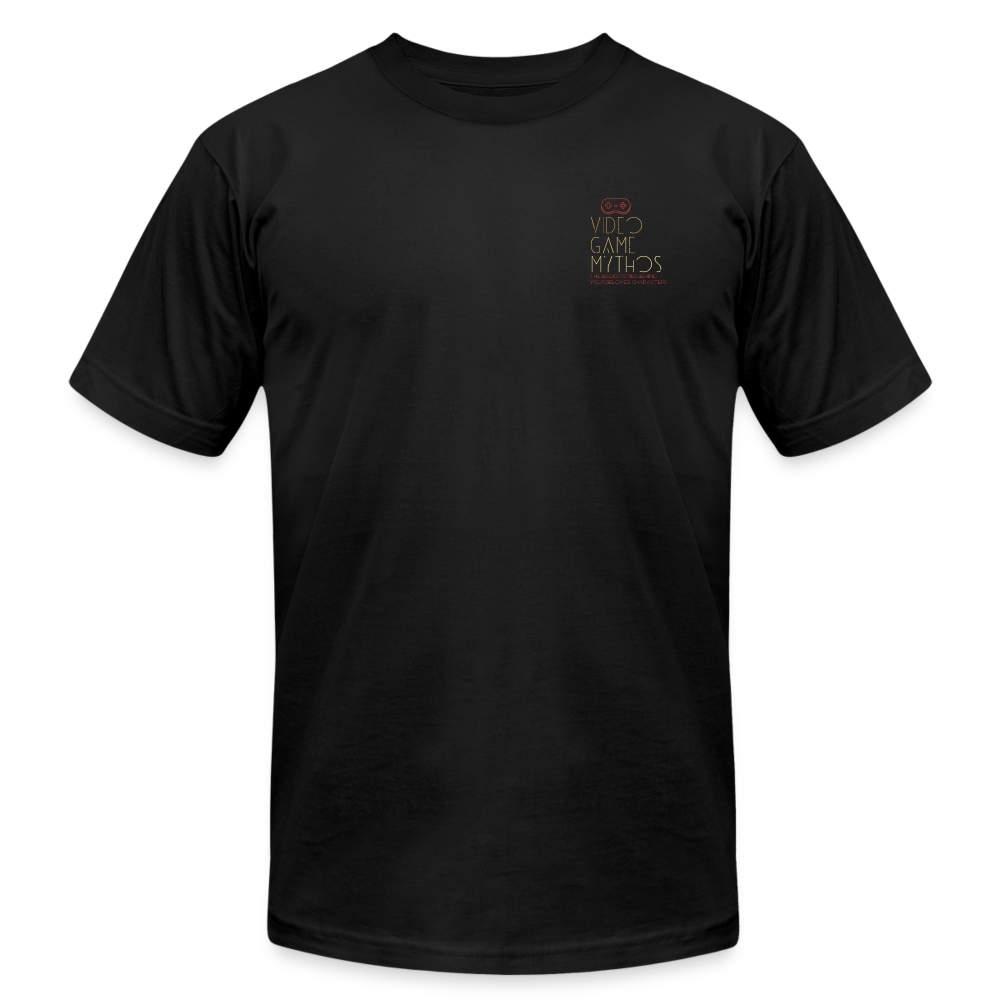 Video Game Mythos: Logo Chest Tee - black