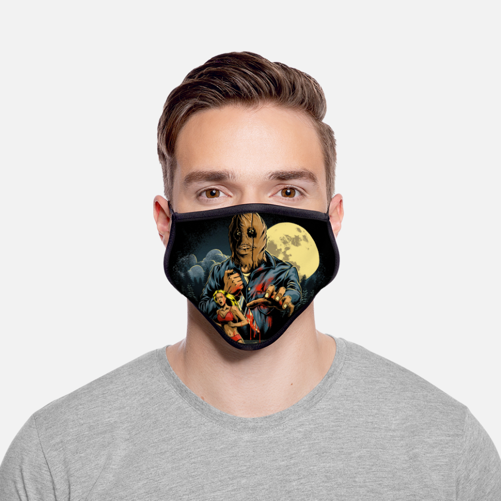 Final Girl Podcast Mask - white/black