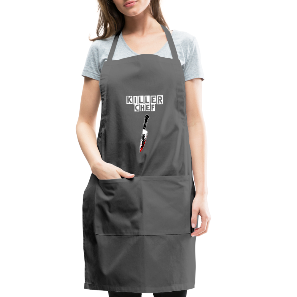 Killer Chef Apron - charcoal