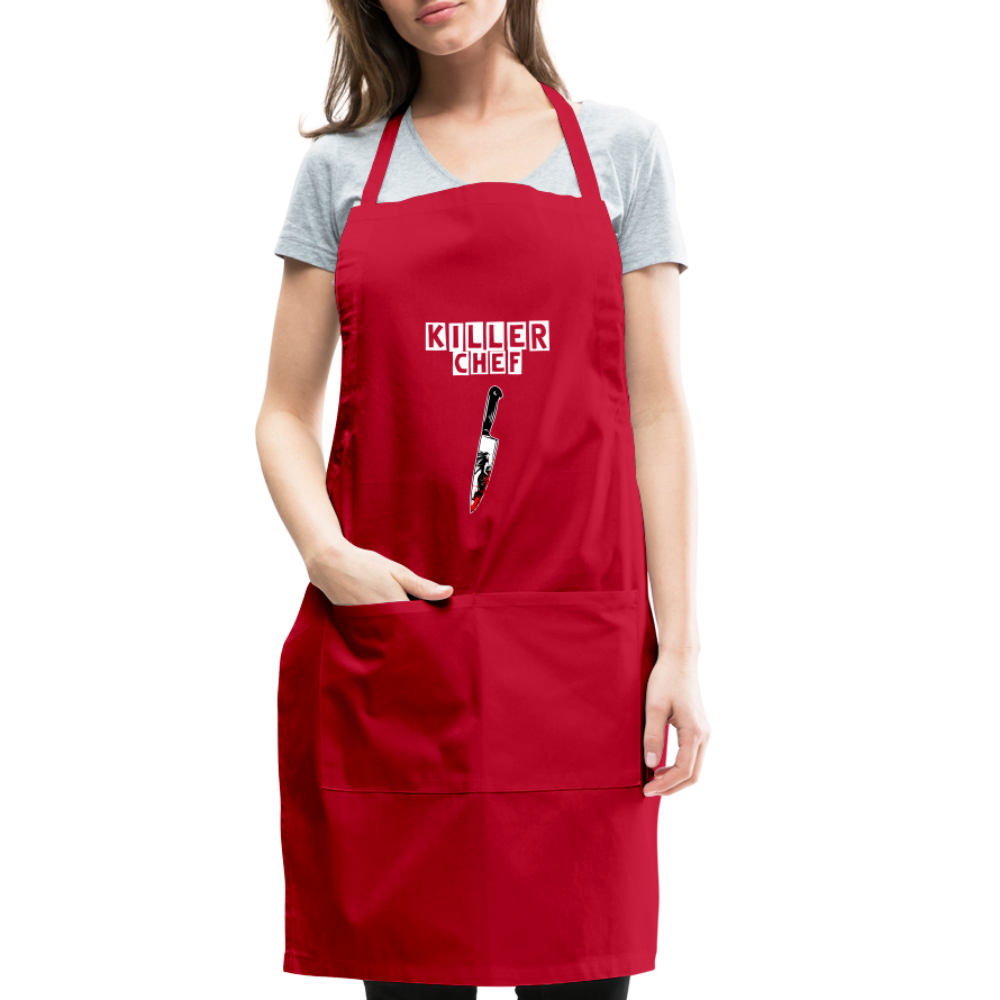 Killer Chef Apron - red