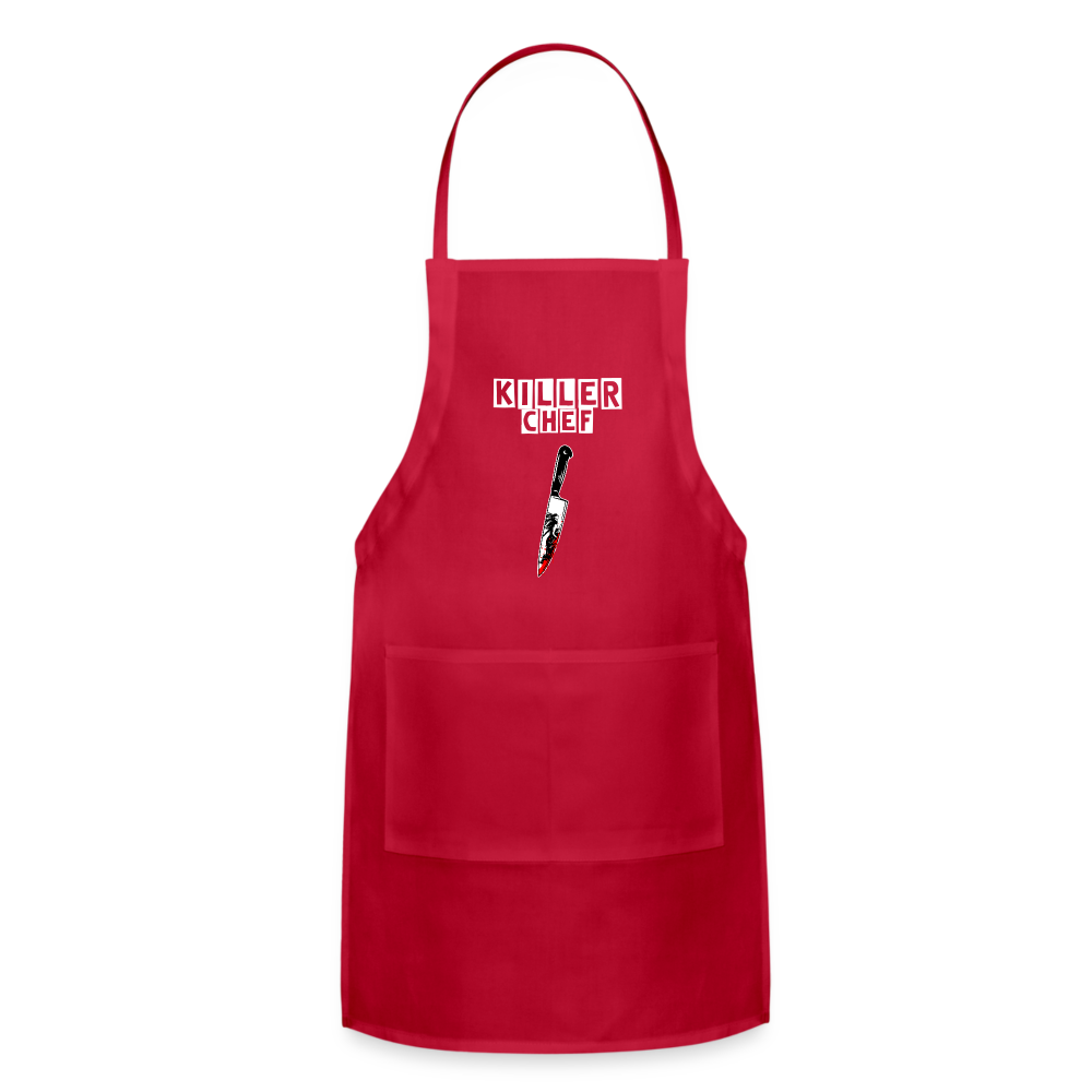 Killer Chef Apron - red