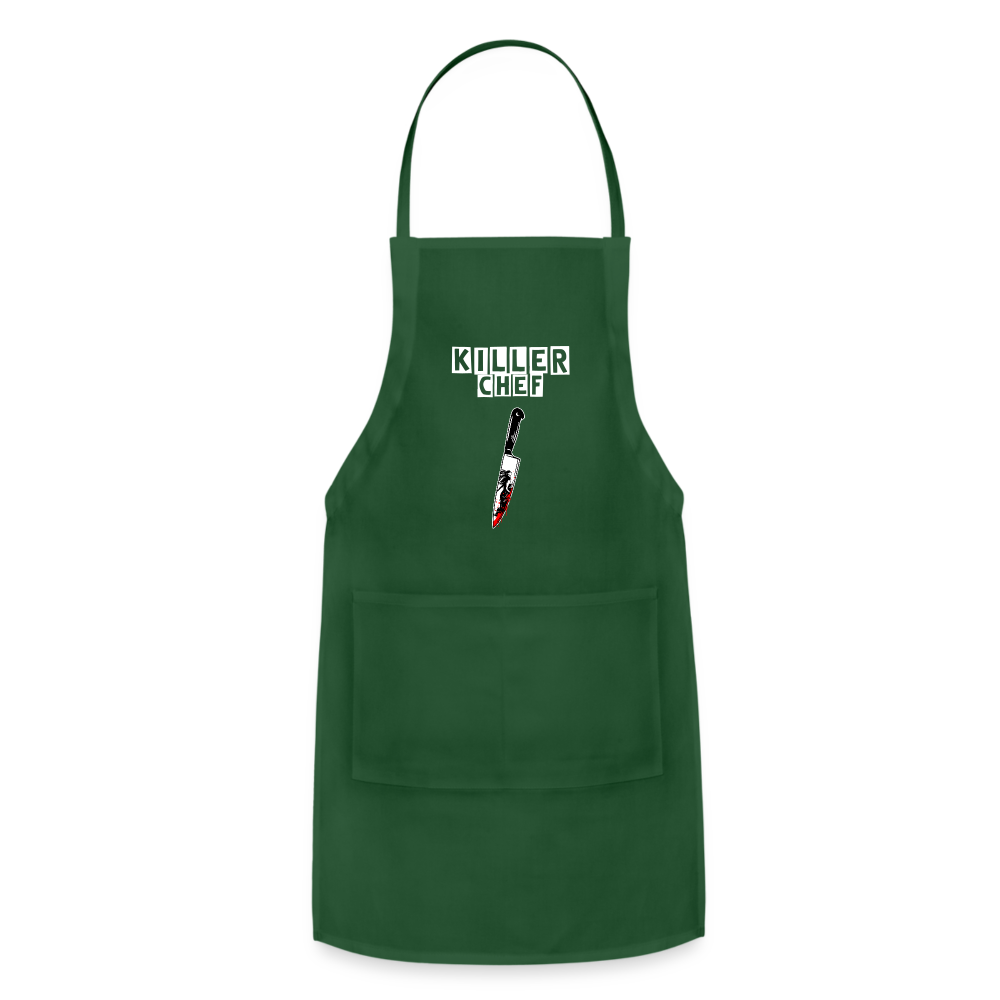 Killer Chef Apron - forest green