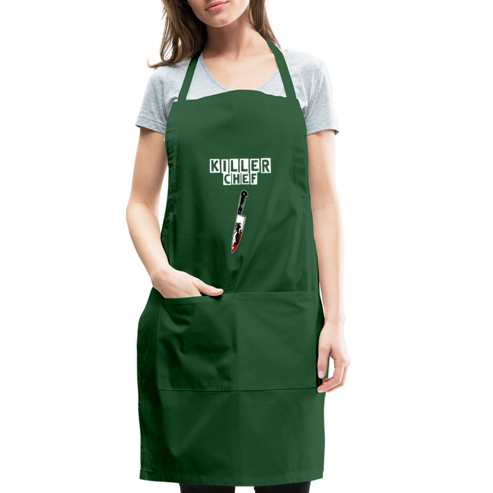 Killer Chef Apron - forest green