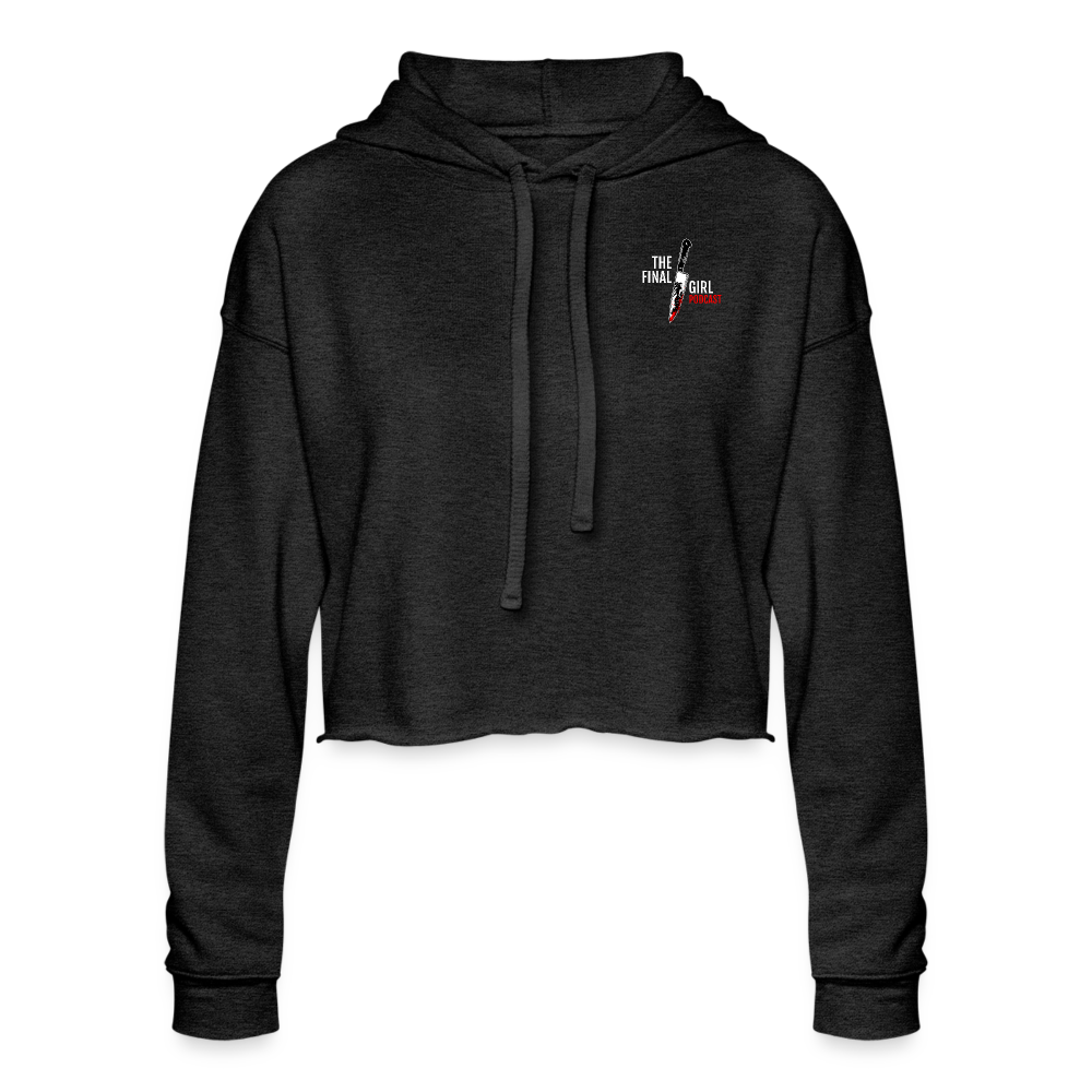 TFGP Cropped Hoodie - deep heather