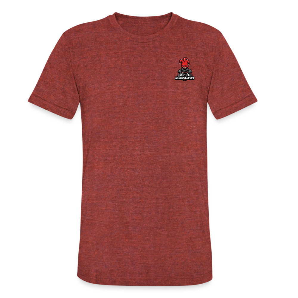 AI121 Tri-Blend Tee - heather cranberry