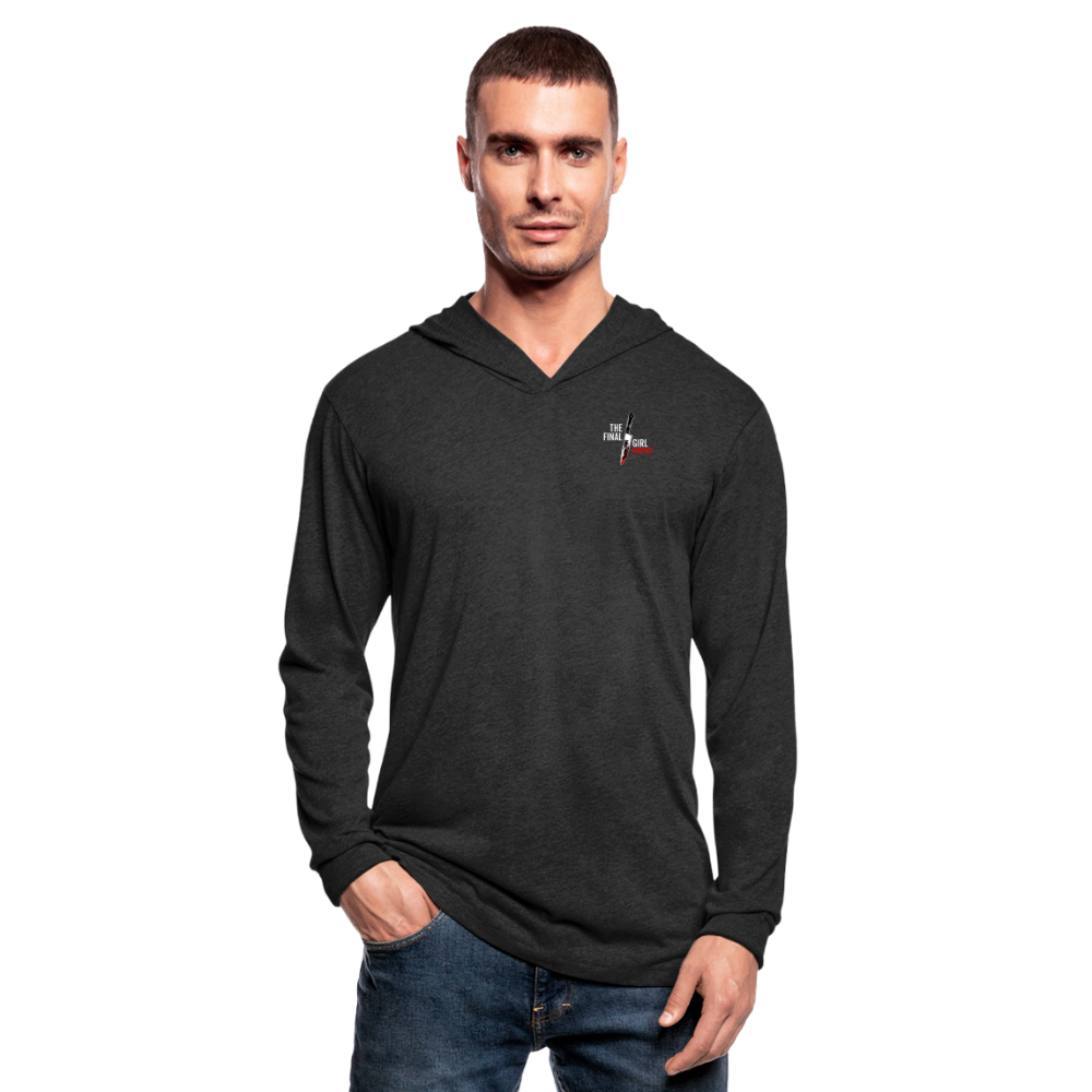 TFGP Hooded Tee - heather black