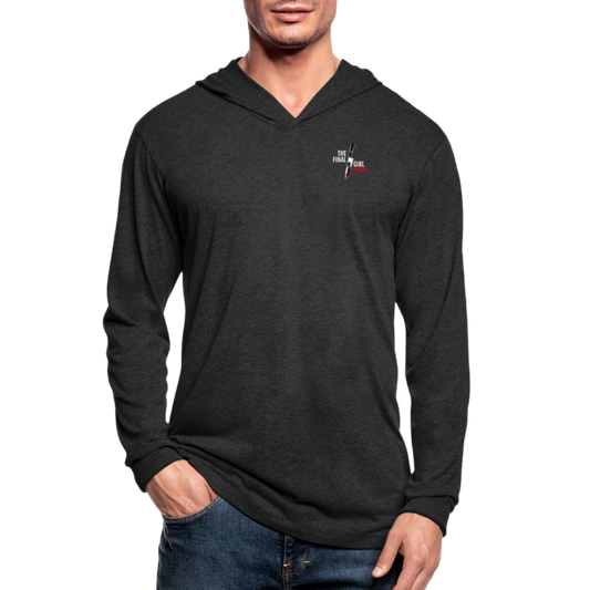 TFGP Hooded Tee - heather black