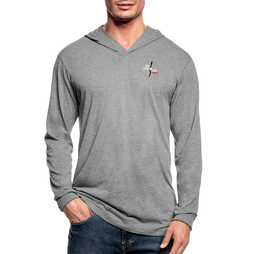 TFGP Hooded Tee - heather grey