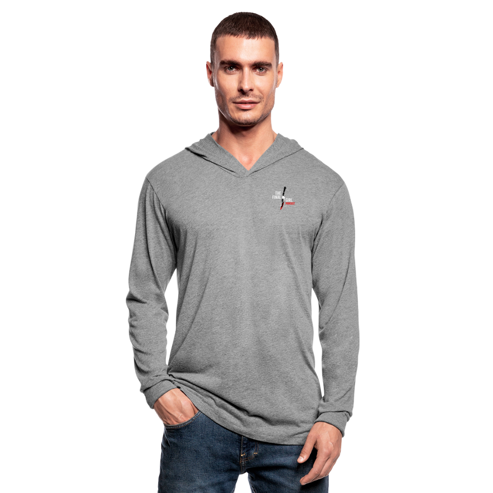 TFGP Hooded Tee - heather grey