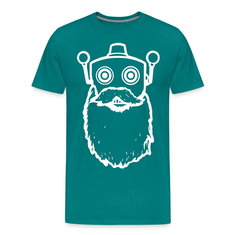 Men's Full Frontal Party Assault T-Shirt - teal