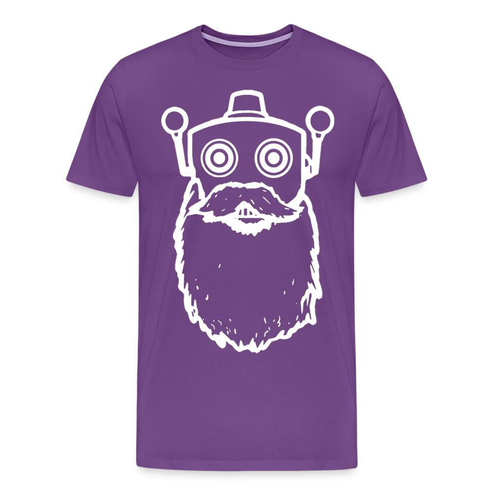 Men's Full Frontal Party Assault T-Shirt - purple