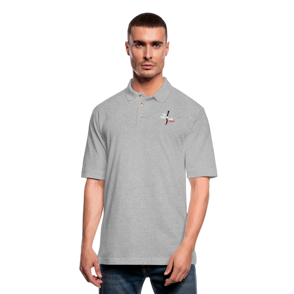 TFPG Polo Shirt - heather gray