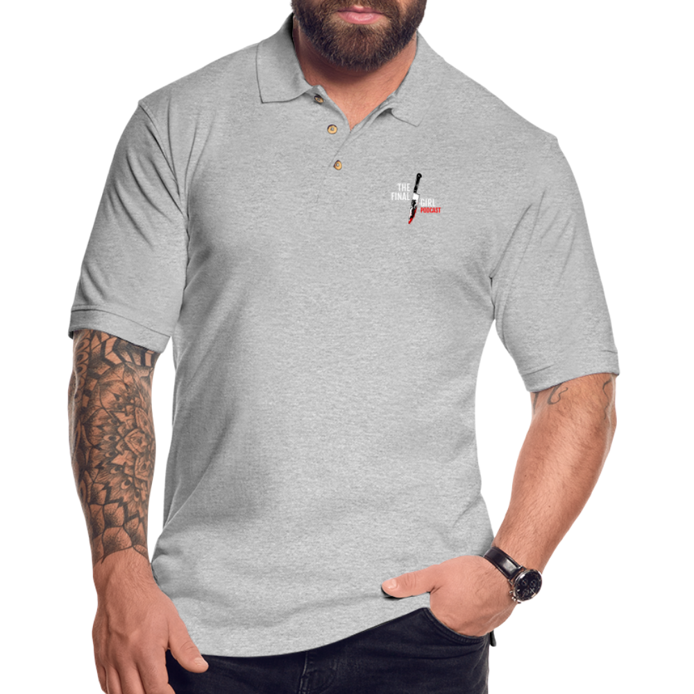 TFPG Polo Shirt - heather gray