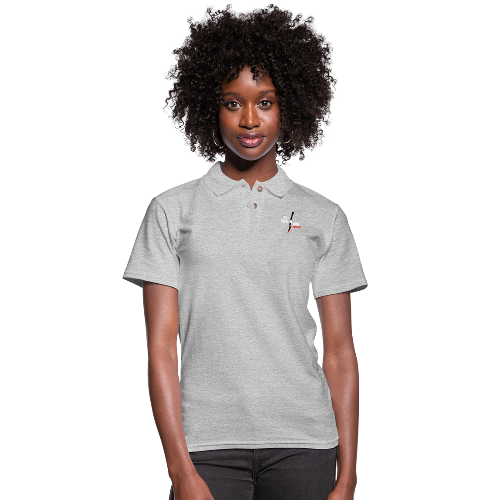 TFGP Women's Polo - heather gray