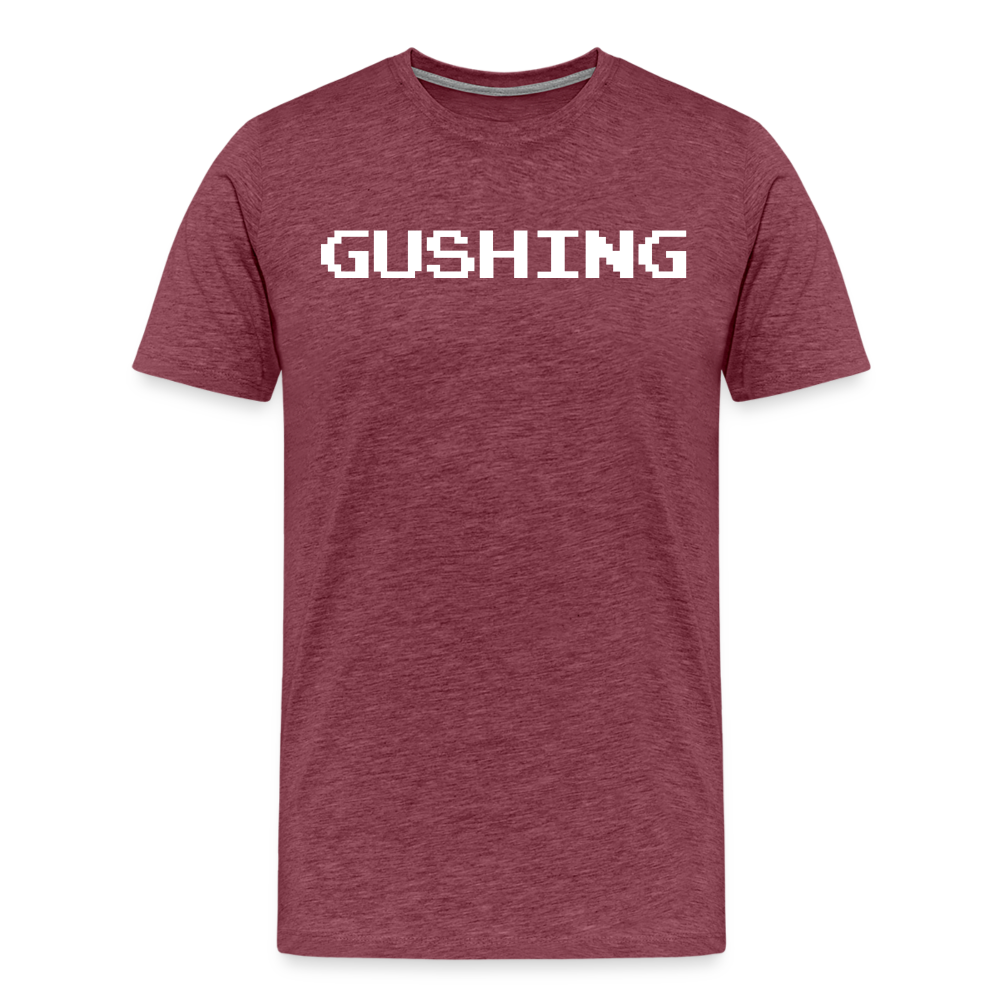 Gushing T-Shirt - heather burgundy