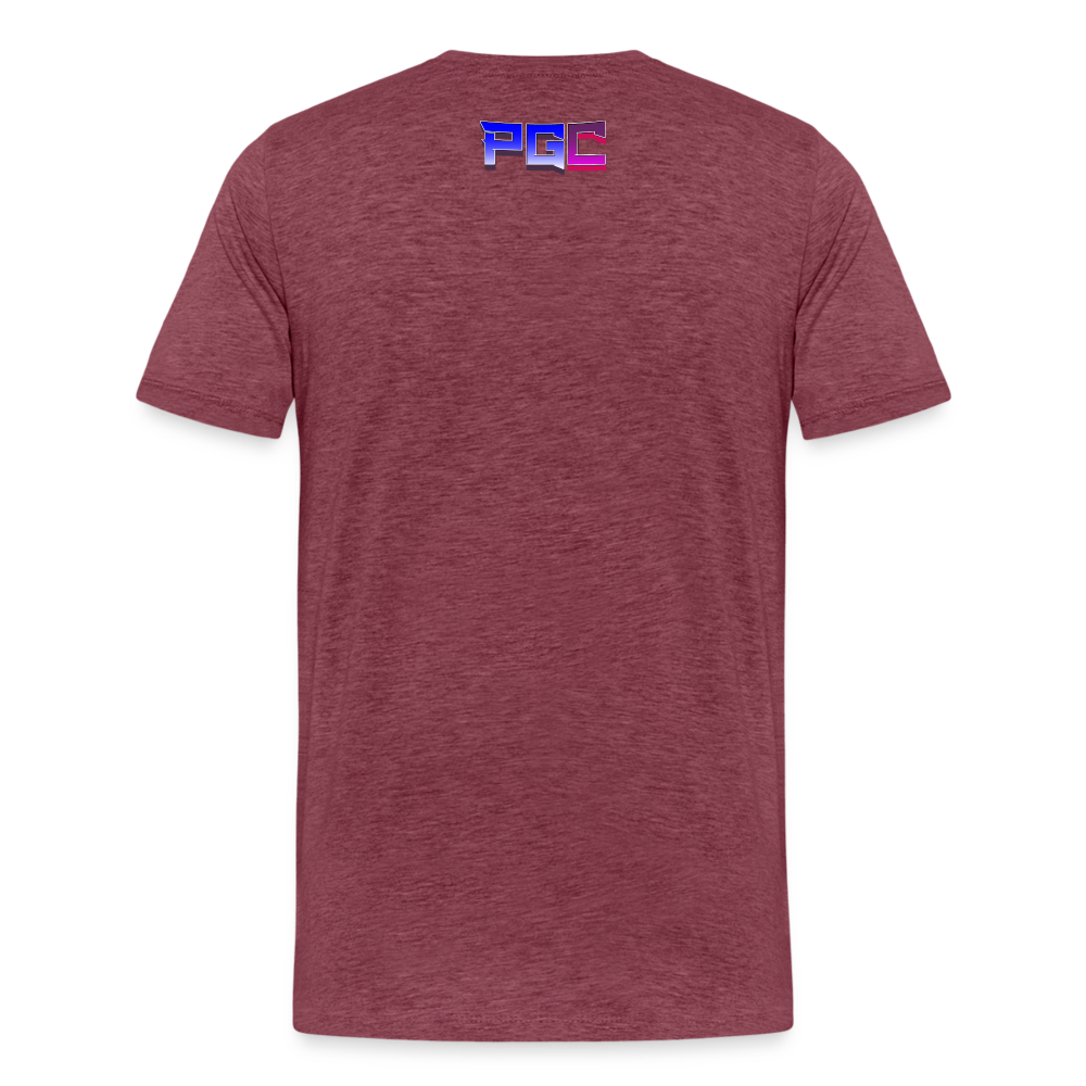 Gushing T-Shirt - heather burgundy