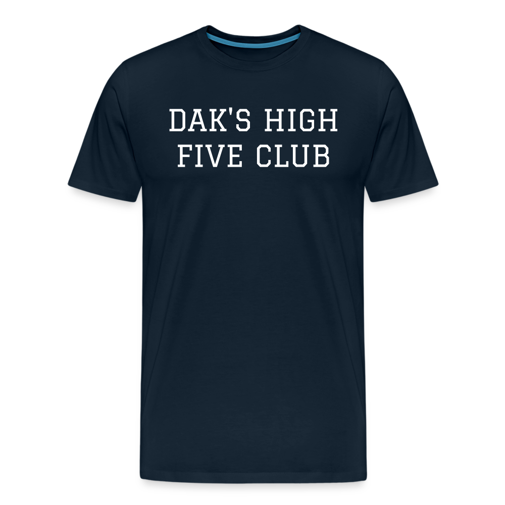 Dak's High 5 Club Premium T-Shirt - deep navy